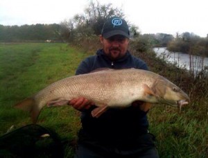 river severn barbel record claim 2015 Mark Doherty.jpg